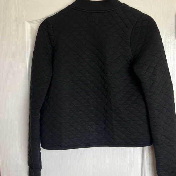 Marine Layer quilted black jacket size small excellent condition - Picture 7 of 8